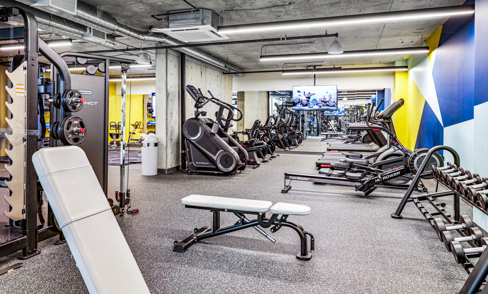 fitness center theory apartments seattle